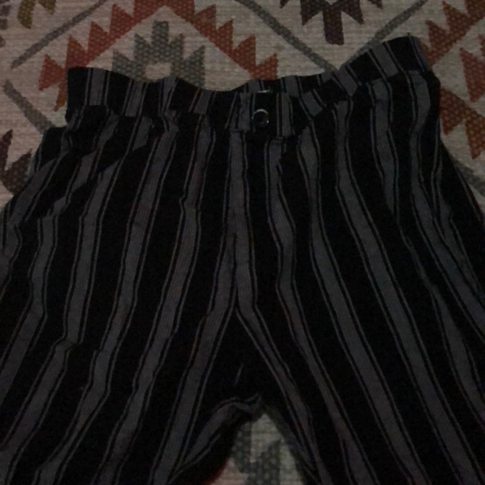 striped pants